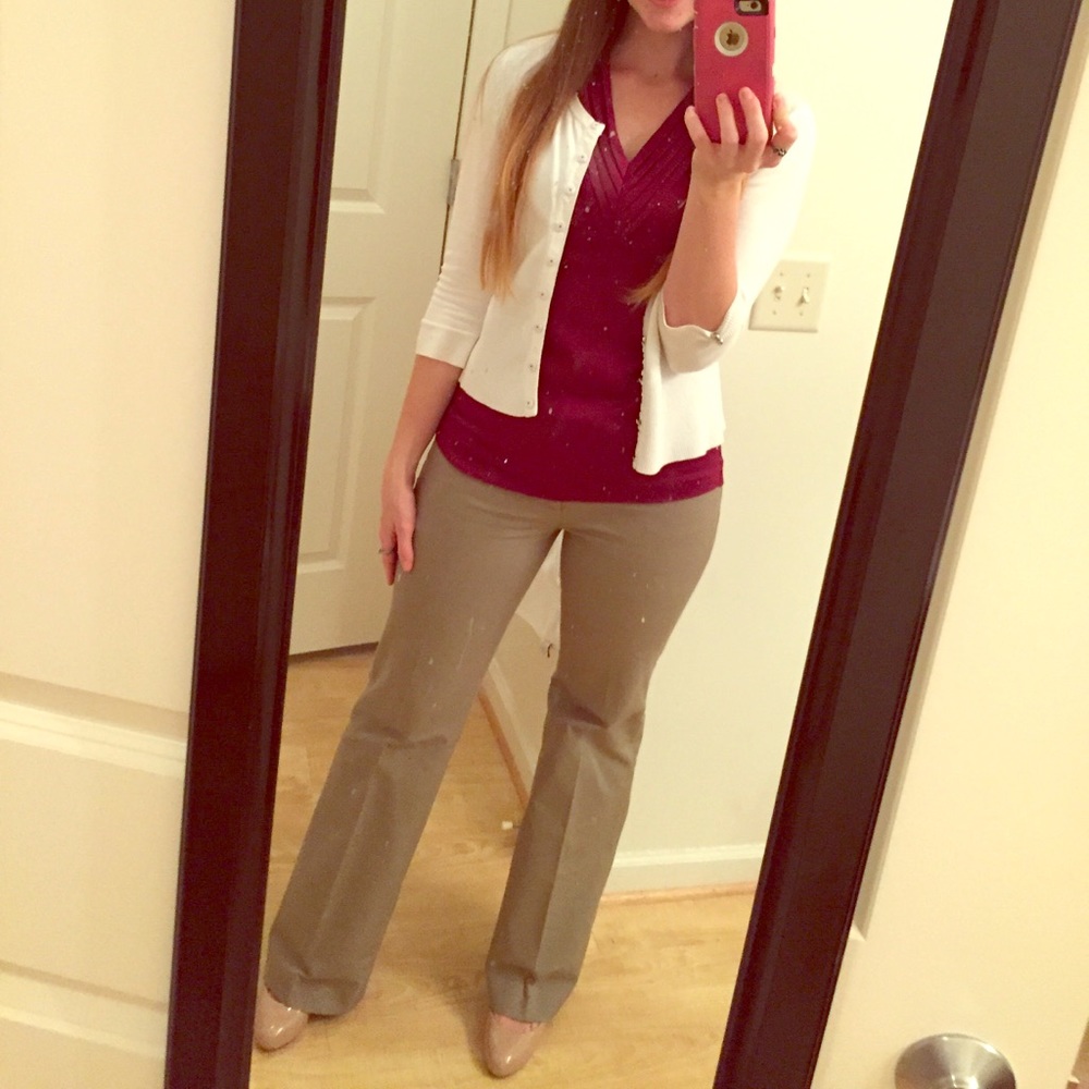 CLOSET CLOSING 8/1- BR Solan Fit Stretch Slacks